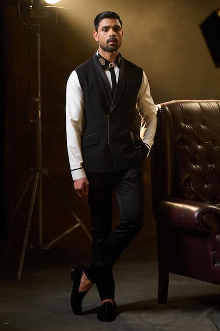 Shawl collar sale waistcoat mens