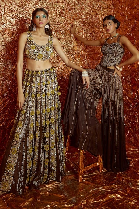 Nirmooha Embroidered Lehenga Set 