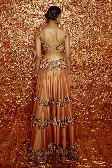 Nirmooha Embroidered Lehenga Set 