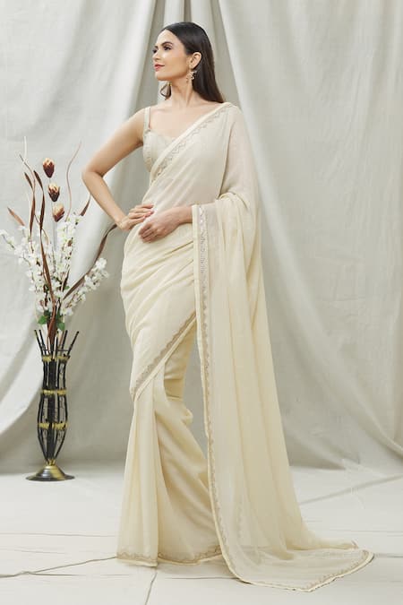 Ranian Zari Woven Saree With Blouse 