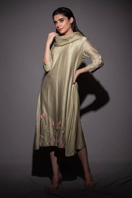 Vara by Vibha n Priti Cowl Neck Tunic 