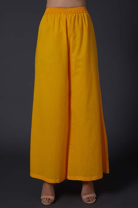 Balance By Rohit Bal Silk Chanderi Printed Kurta & Palazzo Set 