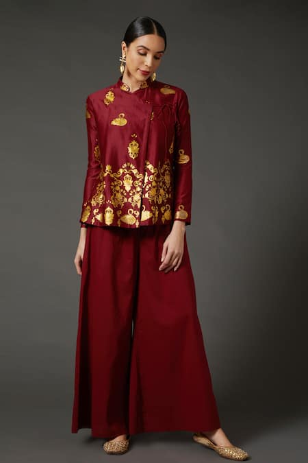 Balance by Rohit Bal Chanderi Silk Printed Tunic  