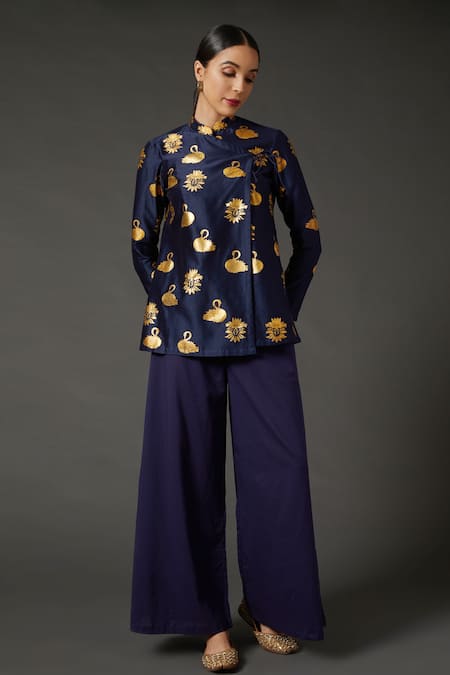 Balance by Rohit Bal Silk Chanderi Short Tunic  