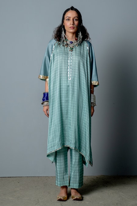 Pooja Rajgarhia Gupta Nefertiti Printed Kaftan & Pant Set 