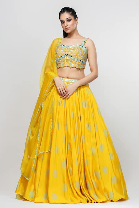 Amazon.com: Designer Indian Party Special White Light Blue Resham & Sequin  Summer Net Crop Top Lehenga Choli Dupatta 5582 : Clothing, Shoes & Jewelry