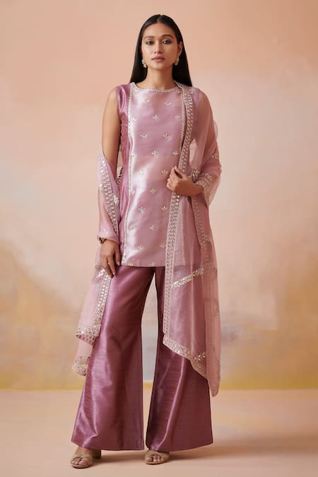 Suhino Mirror Work Kurta Set 