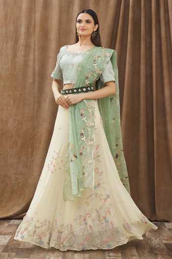 Gaurav katta Embroidered Lehenga Set 