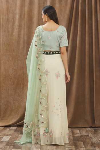 Gaurav katta Embroidered Lehenga Set 