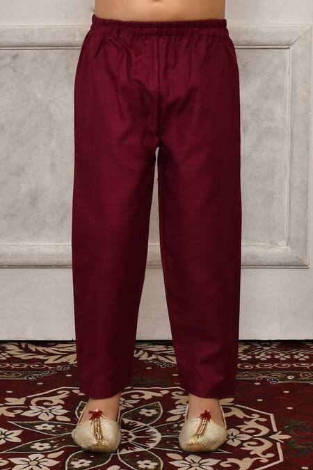 Shop Petite Pomme Multi Color Silk Stripe Pattern Bundi And Kurta Set Online at Aza Fashions Shop_Petite Pomme_Multi Color Silk Stripe Pattern Bundi And Kurta Set_Online_at_Aza_Fashions