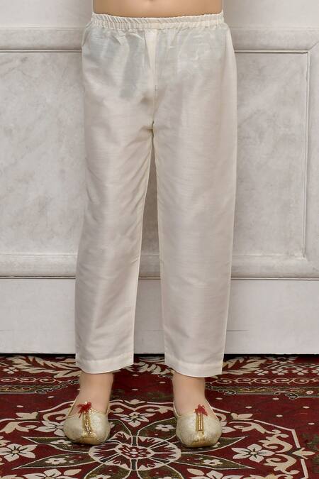 Petite Pomme Multi Color Silk Embroidery Floral Printed Bundi And Kurta Set at Aza Fashions Petite Pomme_Multi Color Silk Embroidery Floral Printed Bundi And Kurta Set_at_Aza_Fashions