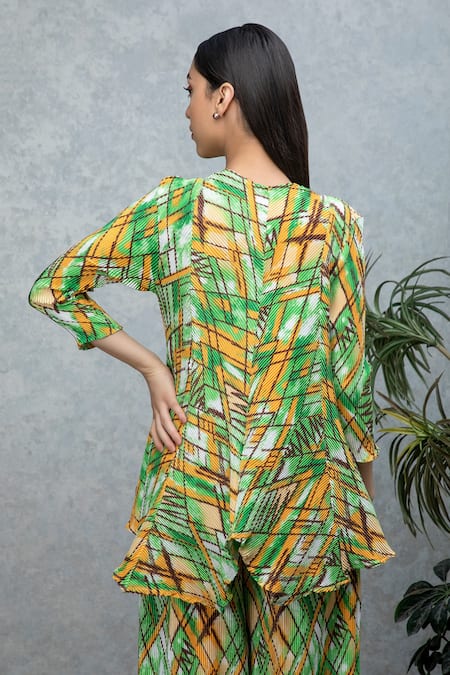 Rhe-Ana Rebecca Printed Top 