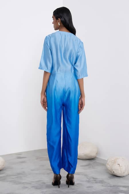 Corpora Studio Silk Ombre Jumpsuit 
