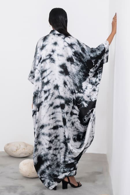 Corpora Studio Satin Kaftan Style Dress 