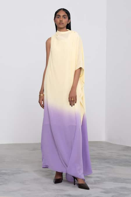 Corpora Studio Silk Draped Dress 