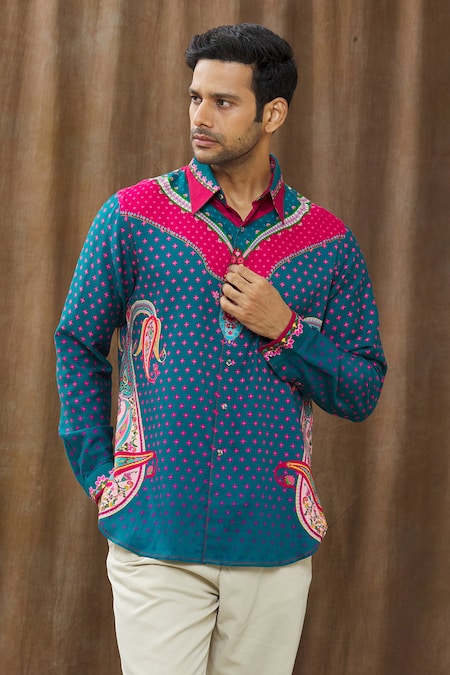 Siddhartha Bansal Printed Shirt 