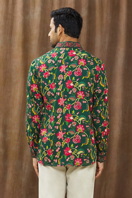 Siddhartha Bansal Chintz Print Shirt 