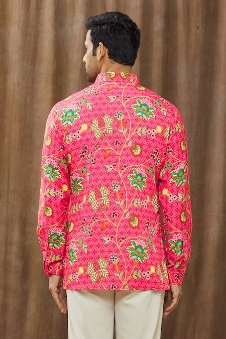 Siddhartha Bansal Floral Print Shirt 