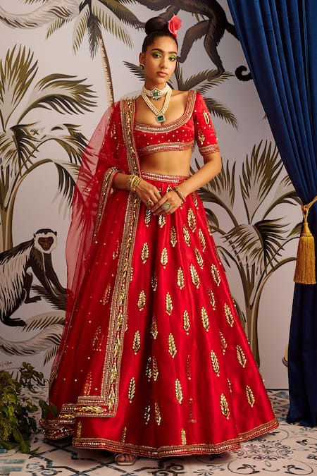 Payal & Zinal Embroidered Bridal Lehenga Set 