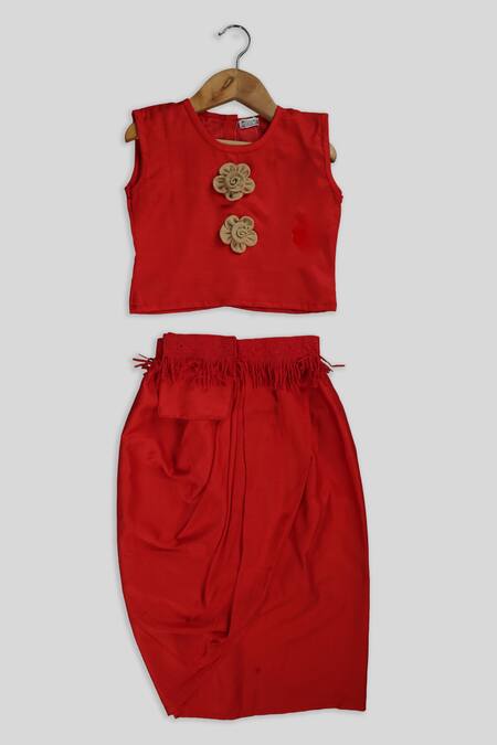 Champscloset_Multi Color Striped Jacket And Skirt Set_Online_at_Aza_Fashions