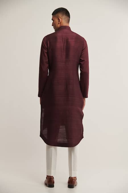 Dhruv Vaish Panelled Kurta Set 