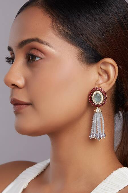 SOHI Quirk Beaded Drop Earrings: Buy SOHI Quirk Beaded Drop Earrings Online  at Best Price in India | Nykaa