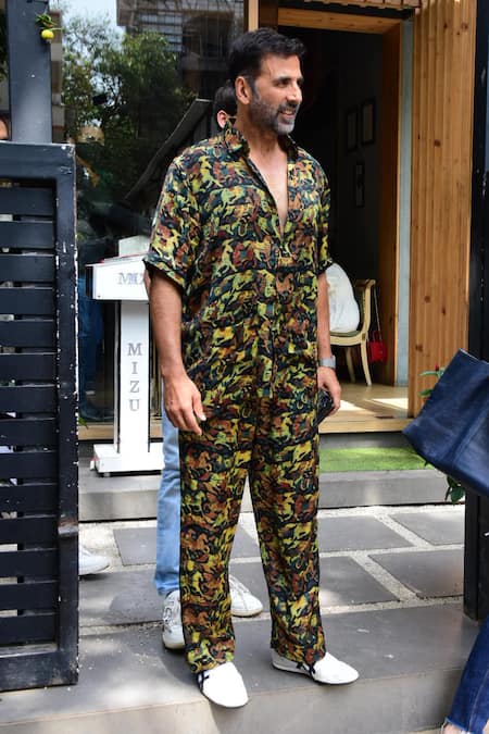 Punit Balana Horse Print Shirt & Pant Set 