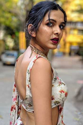 Shop Sangeeta Boochra Gold Plated Floral Motif Choker at Aza Fashions Shop_Sangeeta Boochra_Gold Plated Floral Motif Choker _at_Aza_Fashions