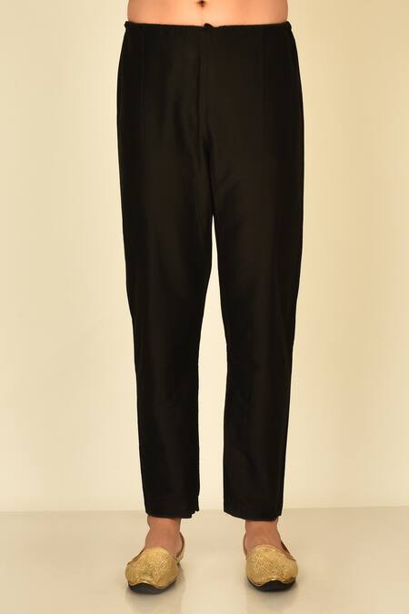 Shop_Arihant Rai Sinha_Red Cotton, Silk Sequins Geometric Print Bundi And Kurta Set_Online_at_Aza_Fashions