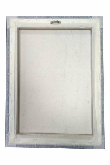 Shop_The Art House_Multi Color Canvas Digital Print Abstract Painting_Online_at_Aza_Fashions