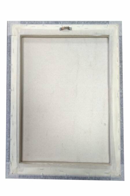 Shop_The Art House_Multi Color Canvas Digital Print Abstract Dog Painting_Online_at_Aza_Fashions