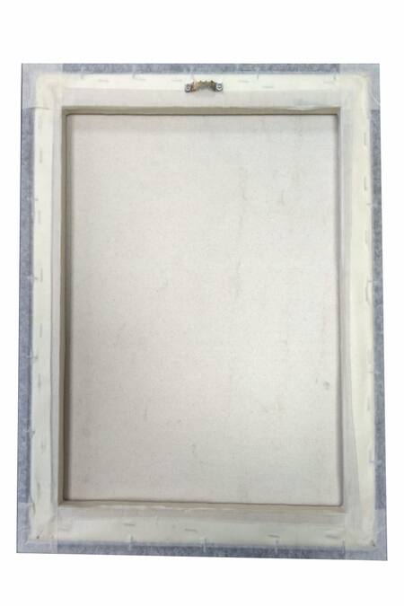 Shop_The Art House_Multi Color Canvas Digital Print Abstract Painting_Online_at_Aza_Fashions