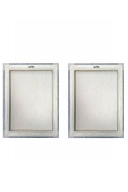 Shop_The Art House_Multi Color Canvas Digital Print The Last Supper Abstract Painting Set Of 2_Online_at_Aza_Fashions