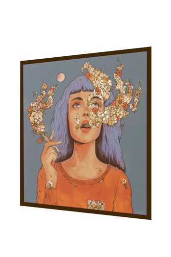 Buy_The Art House_Multi Color Canvas Digital Print Abstract Human Painting_Online_at_Aza_Fashions