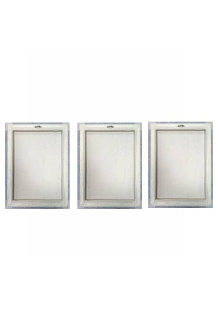 Shop_The Art House_Multi Color Canvas Digital Print Sun And Moon Desert Painting Set Of 3_Online_at_Aza_Fashions