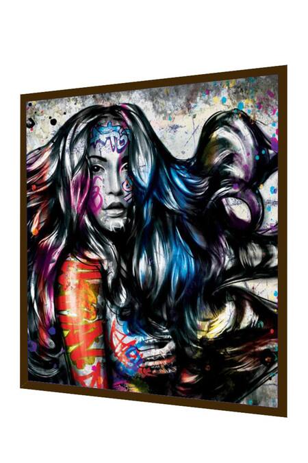 Buy_The Art House_Multi Color Canvas Digital Print Abstract Painting_Online_at_Aza_Fashions