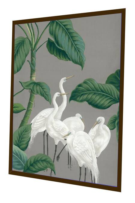 Buy The Art House Multi Color Canvas Digital Print Bird Painting Online at Aza Fashions Buy_The Art House_Multi Color Canvas Digital Print Bird Painting_Online_at_Aza_Fashions