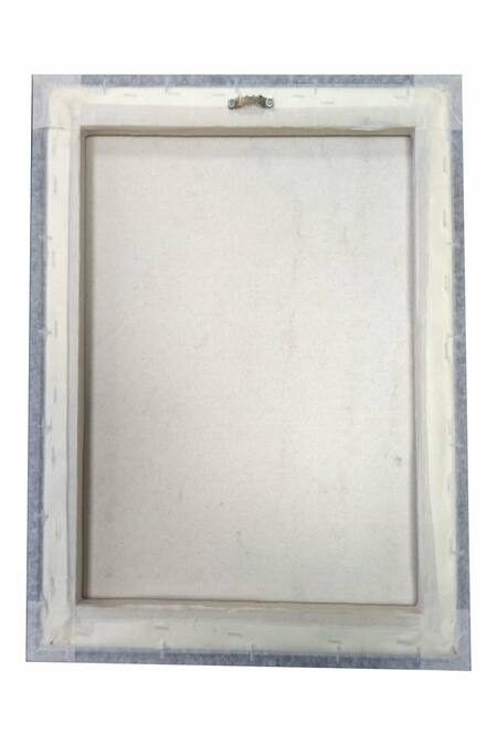 Shop_The Art House_Multi Color Canvas Digital Print Abstract Painting_Online_at_Aza_Fashions