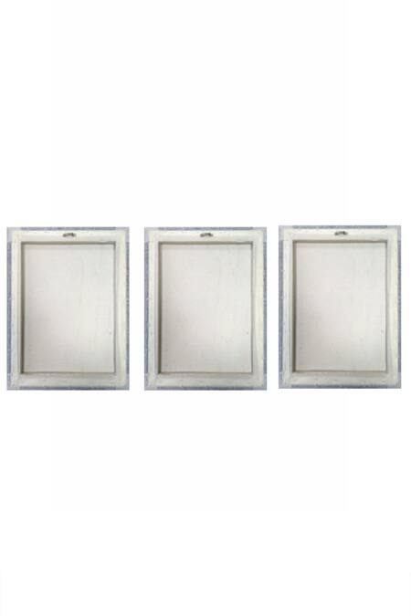 Shop_The Art House_Multi Color Canvas Handmade Landscape Painting Set Of 3_Online_at_Aza_Fashions