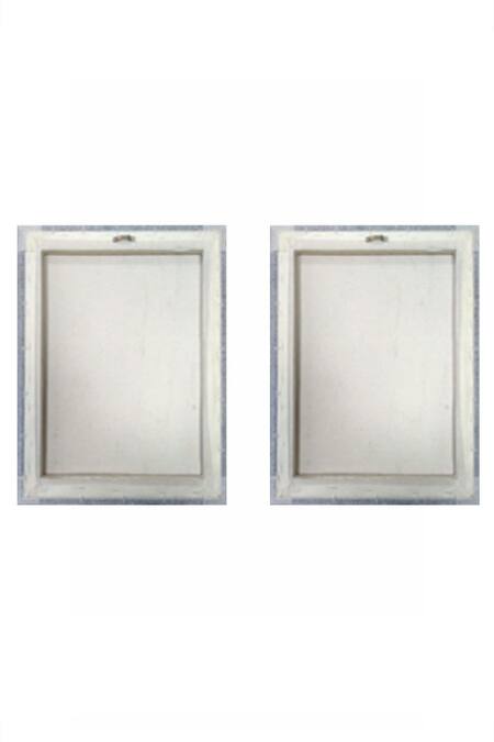 Shop_The Art House_Multi Color Canvas Handmade Tribal Women Painting Set Of 2_Online_at_Aza_Fashions