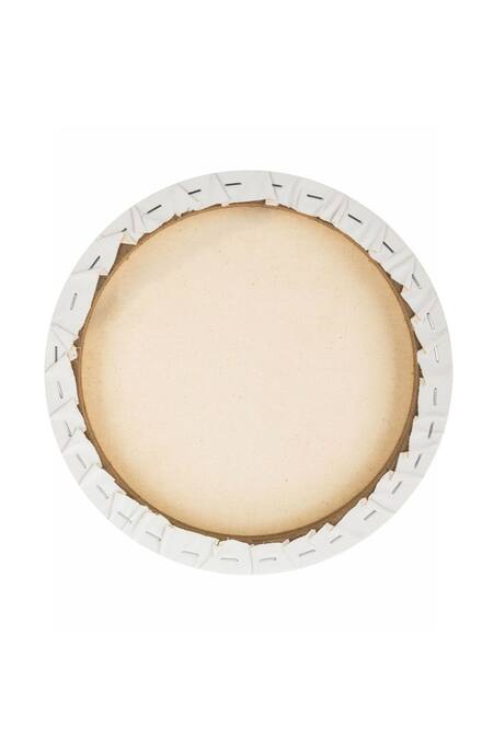 Buy_The Art House_Multi Color Canvas Handmade Abstract Sand Dune Painting_Online_at_Aza_Fashions