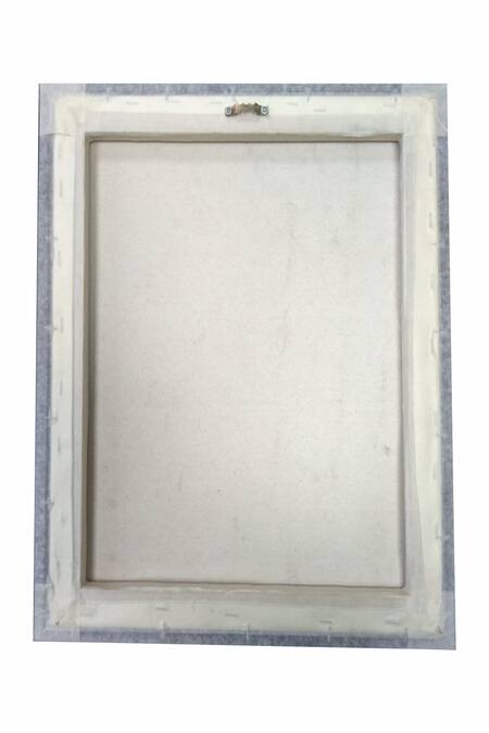 Shop_The Art House_Multi Color Canvas Handmade Rectangular Shaped Painting_Online_at_Aza_Fashions