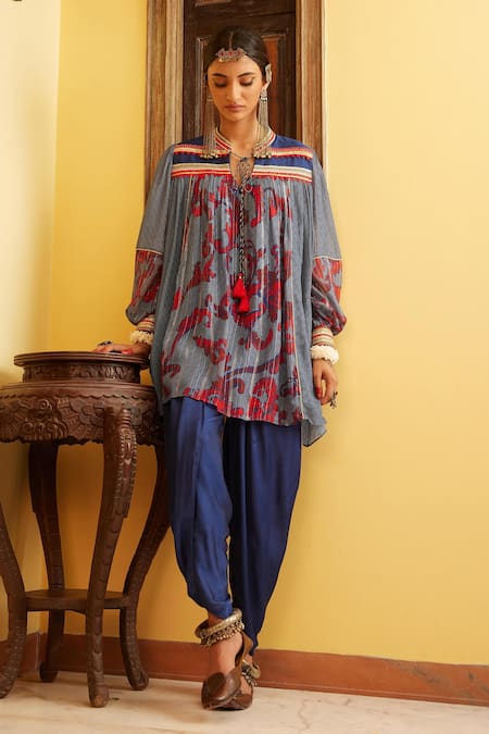 Nadima Saqib Floral Print Tunic 
