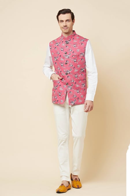 Spring Break Floral Print Bundi Jacket 