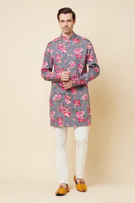 Spring Break Cotton Printed Kurta 