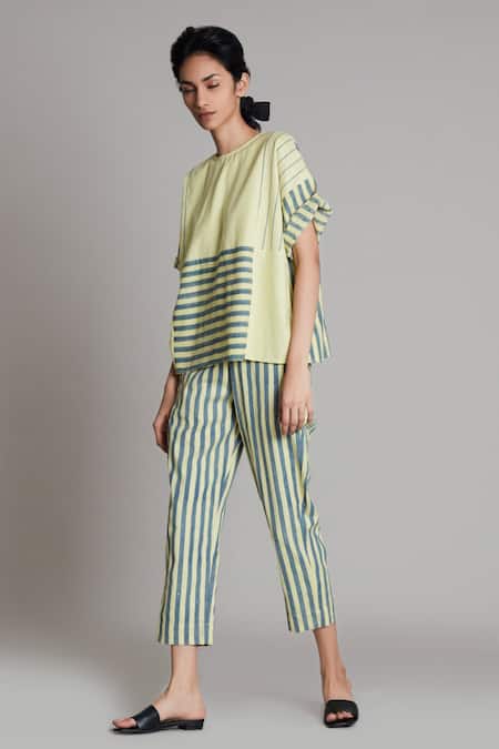 Mati Lakeerein Cotton Pant 