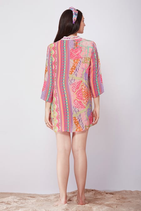 Siddhartha Bansal Animal Print Shirt 