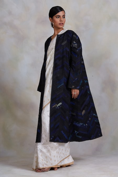 Priyanka Raajiv Kumud Patchwork Jacket 