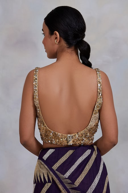 Priyanka Raajiv Raihan Upcycled Patchwork Blouse 