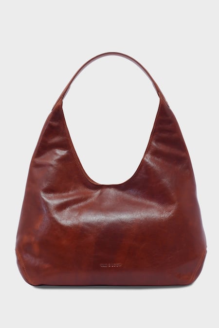 Shop Tan & Loom Brown Hippies Hobo Bag at Aza Fashions Shop_Tan & Loom_Brown Hippies Hobo Bag _at_Aza_Fashions